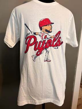 BreakingT Albert Pujols MLBPA Caricature Youth T-Shirt